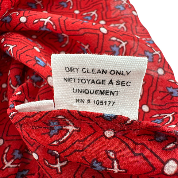 ULLA JOHNSON Silk Top in Scarlet 2|S - Picture 7 of 10